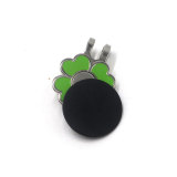 High Quality Steel Magnetic Golf Hat Clip with Optional Golf Ball Markers