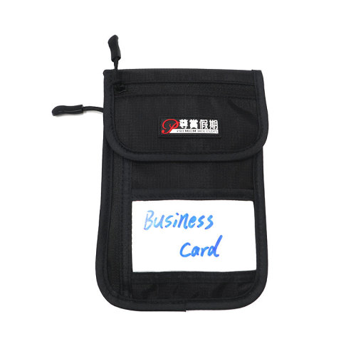 Custom Logo PVC Golf Scorecard Holder with Lanyard