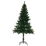 Stock 6ft 180cm Artificial PVC Green Christmas Trees