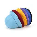 wholesale customizable fishmen caps no logo plain mutilcolors melton bucket hats