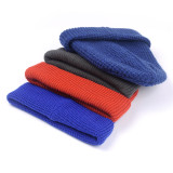 Skully hat beanie Pattern Wholesale Custom winter hat knit beanie