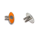 Cheap Price Oval Shaped Steel Magnetic Golf Hat Clip