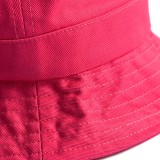 Wholesale Europe 100% cotton red bucket hats blank plain