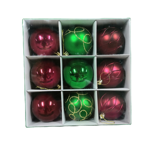 34Pcs Christmas Balls Ornaments for Xmas Christmas Tree