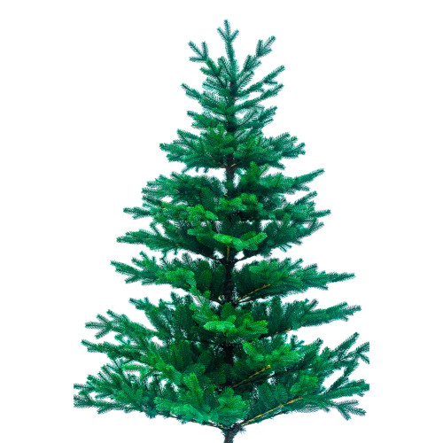 Commercial Artificial Outdoor Pre Decorated PE Mixed PVC Christmas Trees