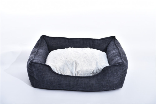 Custom logo promotional plaid style pet bed