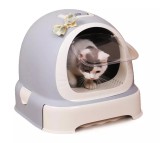 Pet Clean Up Products  Multifunction Plastic Cat Toilet