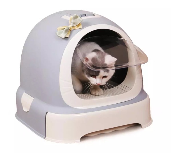 Pet Clean Up Products  Multifunction Plastic Cat Toilet