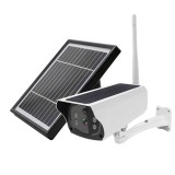 1080p Metal Colorful Night Vision Additional Solar Panel Outdoor wifi Solar Power Security Cctv Camera