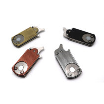 High Performance Zinc Alloy Golf Pitch Fork with Ball Marker Golf Divot Repair Tool