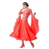 B-19426 Ballroom dance waltz dress rumba standard smooth dance dresses high-end ballroom dance competition dress for sale