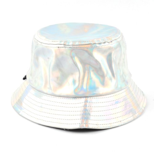 Unisex Leather Cool Blank Bucket Hat Custom Outdoor Style Bucket Cap Wholesale