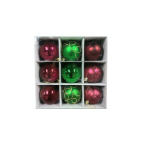 2.76  Shatterproof Clear Large Plastic Stuffed Delicate Decorations Christmas Ball