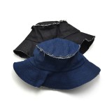 2021 women summer cool unique embroidery logo custom distressed bucket hats