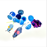 cheap colorful funny mouse cute cat toy set