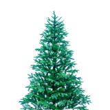 10Ft 11Ft 12Ft White Artificial Tinsel Metal Stand PE Mixed PVC Christmas Trees