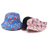 women summer sun hat headgear stylish designer custom print bucket caps