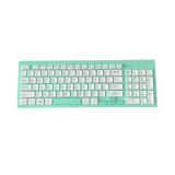 Customized color computer wireless  rechargeable keyboard 2.4Ghz for computer accessories