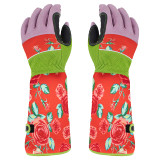 Custom Thorn Proof Gardening Gloves For Women Men Logo Long Garden Gloves