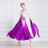 B-18140 Wholesale International Standard Ballroom Dance Dress Adult Competition Sexy Ballroom Dance Dress For Sale