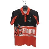 Custom Polo Shirt Printing Sweat Absorbing Quick Dry Sublimation Shirt
