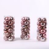 Wholesale Luxury Merry Christmas Tree Ball Modern Decoration Ball Set Gift Custom Christmas Ball