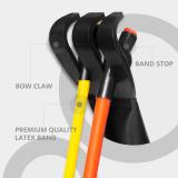 Fitness Weightlifting Workout Exercise Leg Muscle Training Kit Bow Portable Home Gym Resistance Bands Set
