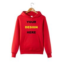 Custom Team Logo Advertising Hoodi Promotional Event Hoody Sweatshirt Screen Printing Custom Men Hoodies