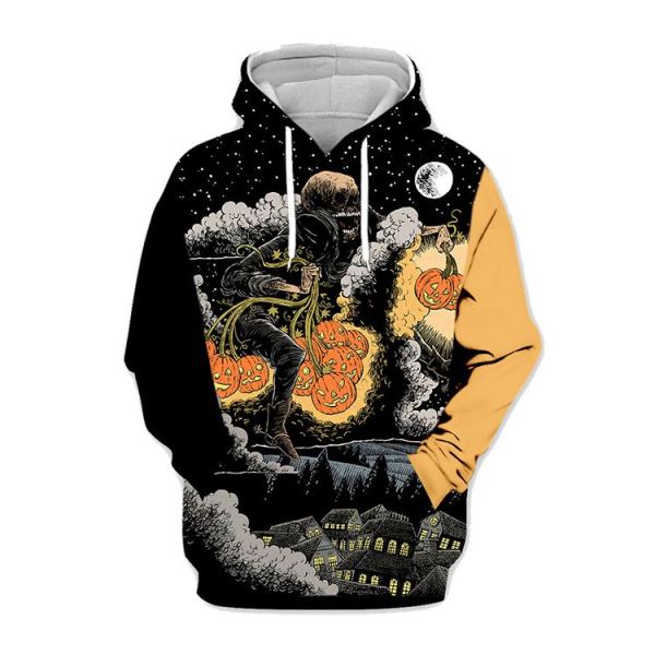 Printed Hoodies Coat Men With Factory Price Custom 3D Hoodie Print