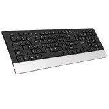 oem free sample 2.4ghz  PC computer wireless dongle keyboard desktop