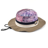 custom Logo Bucket Hat Cheap Fishman Hat Custom Logo Printing Outdoor Sun Hat Men and Women Cotton Bucket Cap