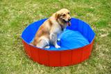 Foldable dog grooming bathtub pvc dog swimming bath tub pool