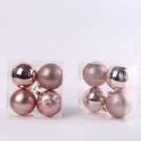 Christmas Decoration Supplies Decorative New Design Plastic Christmas Tree Ball