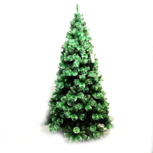 Tinsel 12Ft Yellow Artificial Metal Collapsible Christmas Tree