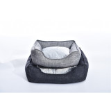 Custom logo promotional plaid style pet bed