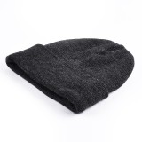 100% acrylic beanie low moq embroidery hat winter