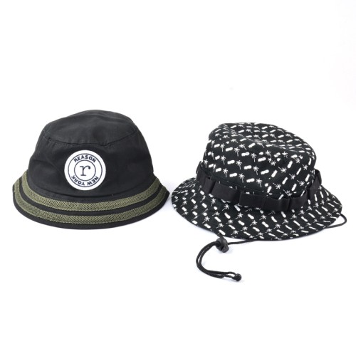 New 5 panels fashion caps Bucket Hat For Men Women Fishermen Hat Fashion Bucket Cap