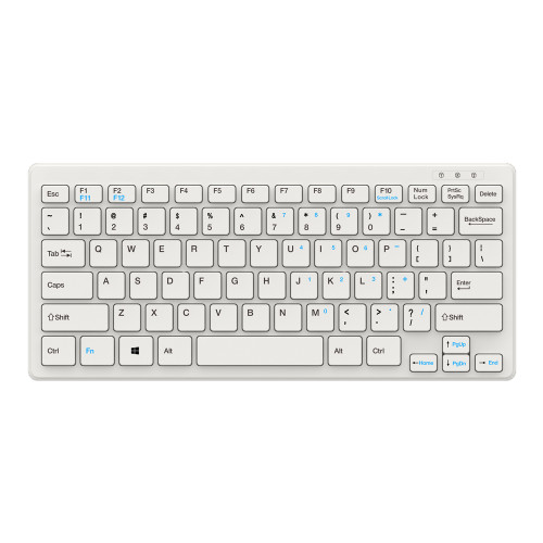 2019 new arrival ultra slim and portable 78 keys compact keyboard with 2.4Ghz wireless control function for office and home use
