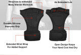 Wholesale Custom Black Fitness Weight Lifting Padded  Half Finger Gloves Sports Gym