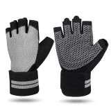 Quality-Assured New Man Cross Fit Workout Palm Hand Gym Gloves Fitness