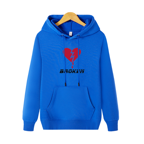 Men's Printing Street Wear Breathable 100% Cotton Hoodies Sweatshirt
