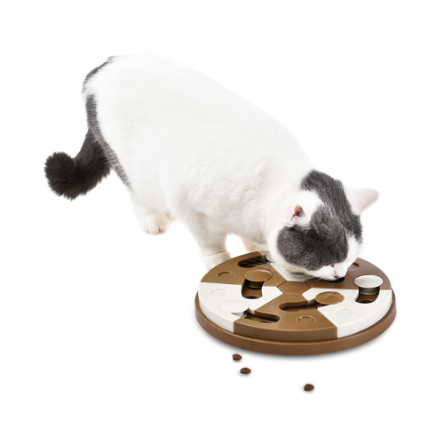 Cat Dog Find Hidden Treats Pet Smart Puzzle Interactive Toy With Non-Slip Mat