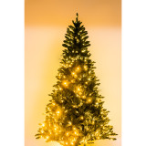 7FT 8FT 9FT Purple Color Lighting Pine Needle Decorated PE Mixed PVC Christmas Trees