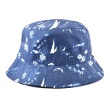 American Cap Cotton Fishing Summer Camping Flat Brim outdoor beach hat Sun Bucket Hat