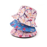 women summer sun hat headgear stylish designer custom print bucket caps