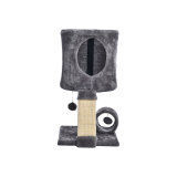 Double Layers Kitty Jumper Durable Plush Pet Playground Stable Cat Tree With Scratching Post