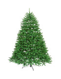 Mini Tree PVC PE Mixed Mini Small Christmas Tree with Snow and Burlap Bag Stand