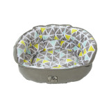 custom memory foam pet round dog bed
