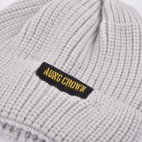winter fashion wholesale custom woven labels acrylic warm plain beanies knit hat