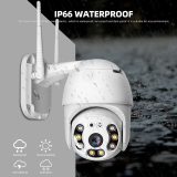 Icsee 5mp Wifi Ip Camera Onvif Wireless Bullet Waterproof Outdoor Camera Two Way Audio Motion Detection